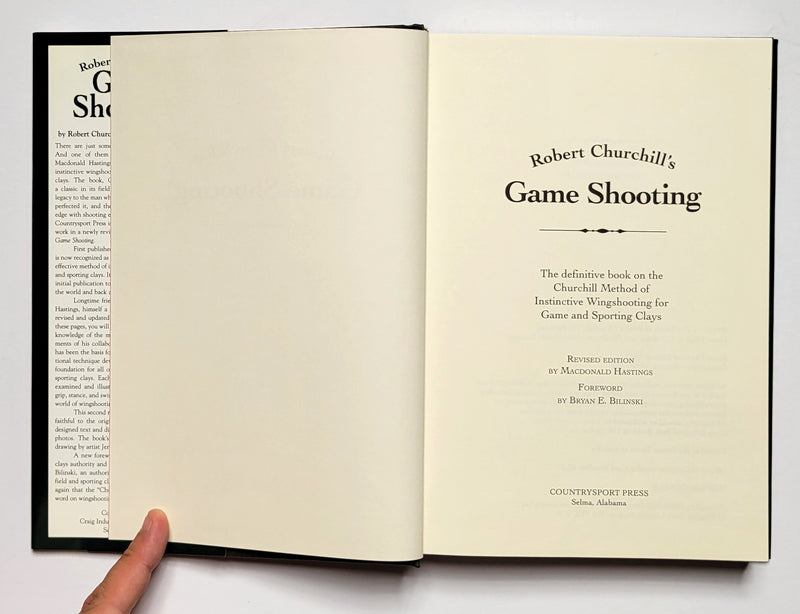 Robert Churchill’s Game Shooting