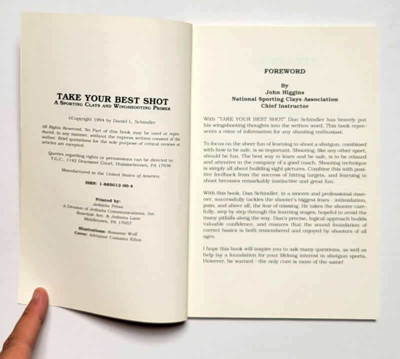 Take Your Best Shot: A Sporting Clays and Wingshooting Primer Book One