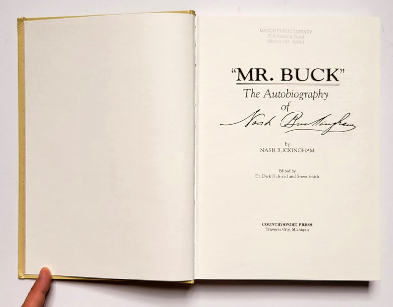 “Mr. Buck”: The Autobiography of Nash Buckingham