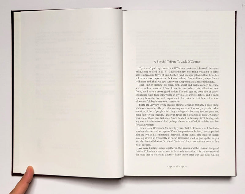 Jack O’Connor: Catalogue of Letters
