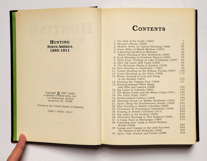 Hunting North America 1885-1911