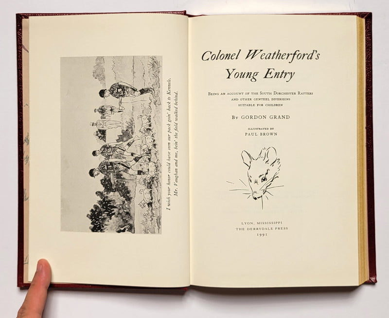 Colonel Weatherford's Young Entry