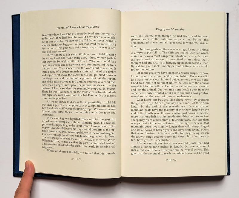 Journal of a High Country Hunter