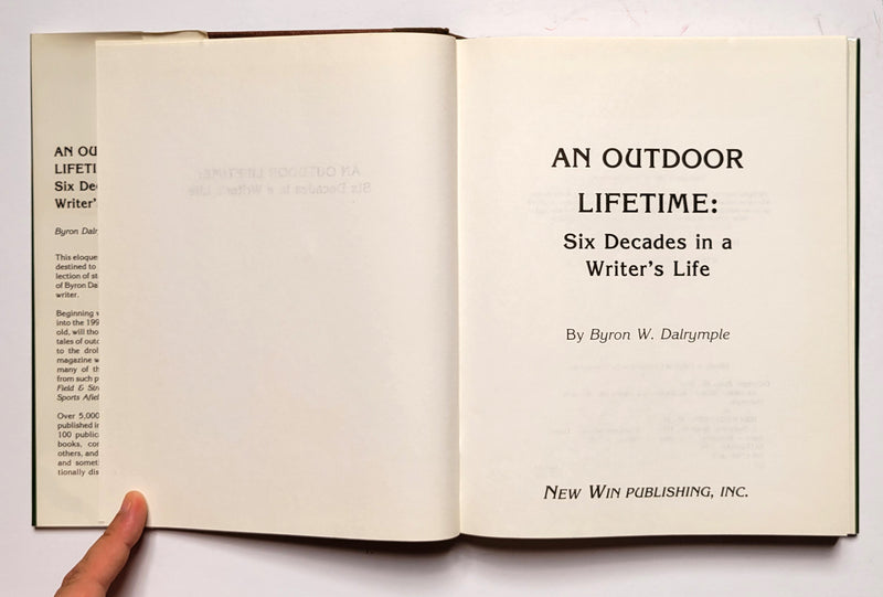 An Outdoor Lifetime: Six Decades in a Writer’s Life