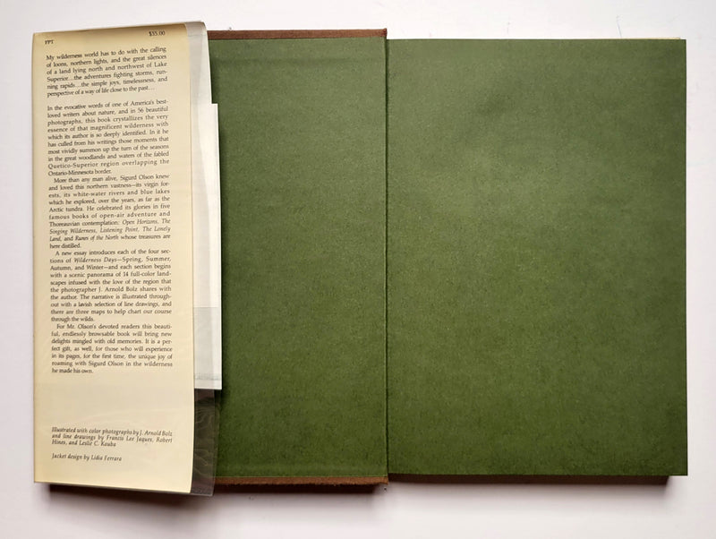Sigurd F. Olson’s Wilderness Days