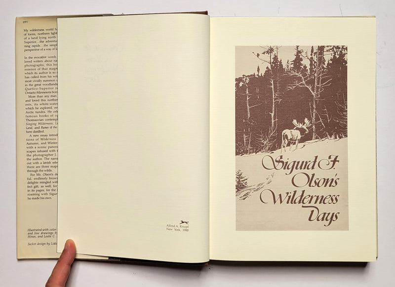 Sigurd F. Olson’s Wilderness Days