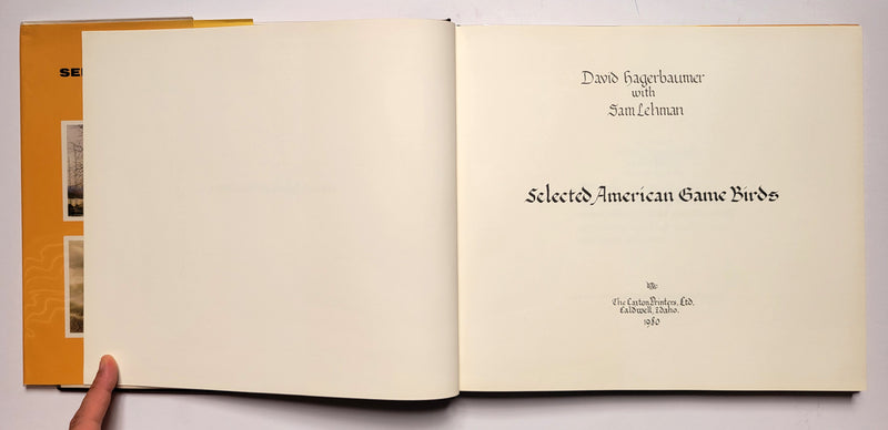 Selected American Game Birds