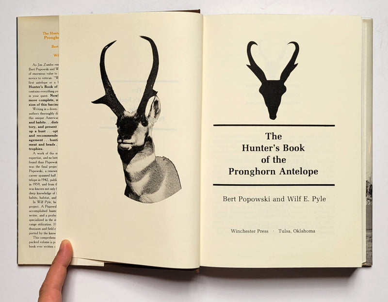 The Hunter’s Book of the Pronghorn Antelope