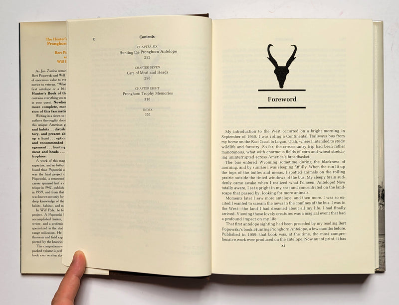 The Hunter’s Book of the Pronghorn Antelope