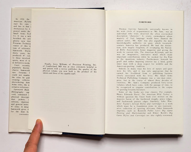 Samworth Books: A Descriptive Bibliography