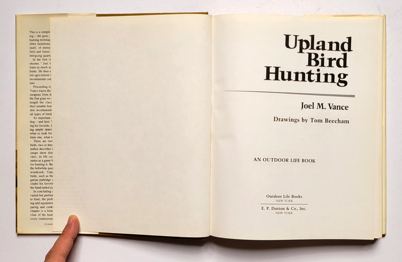 Upland Bird Hunting