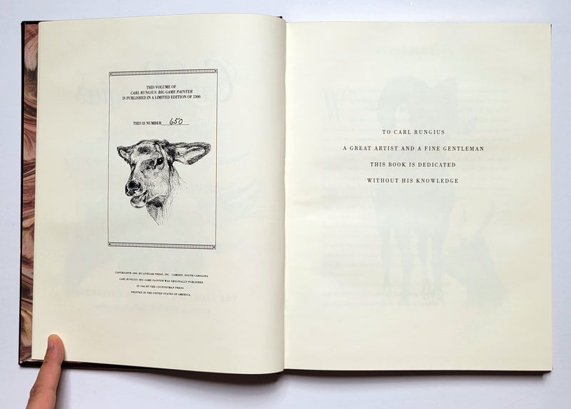 Carl Rungius, Big Game Painter: Fifty Years with Brush and Rifle