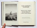 Aldo Leopold’s Wilderness: Selected Early Writings