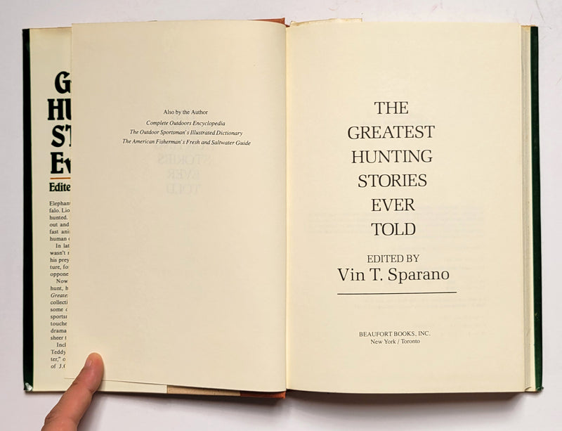 The Greatest Hunting Stories Ever Told