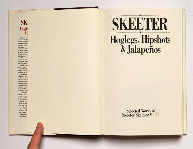 Skeeter: Hoglegs, Hipshots & Jalapenos