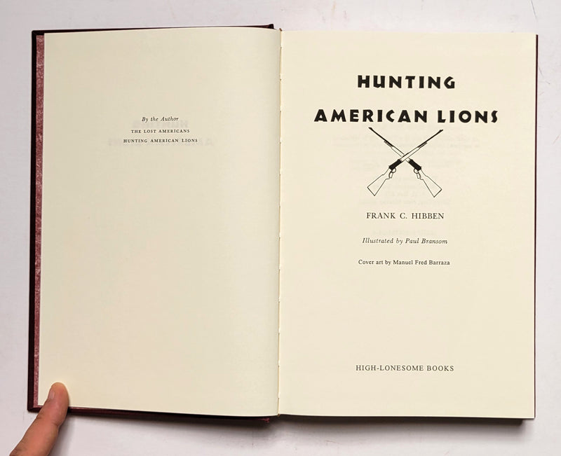 Hunting American Lions
