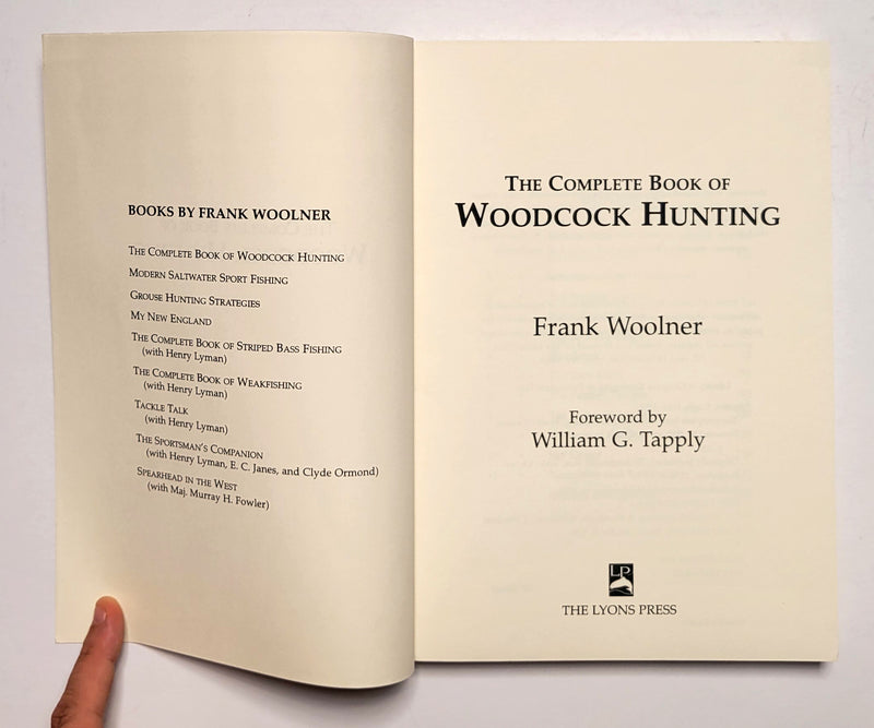 The Complete Book of Woodcock Hunting