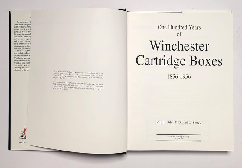 One Hundred Years of Winchester Cartridge Boxes: 1856-1956
