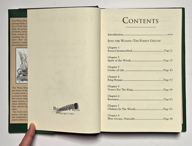 The Wild Ones: A Quest for North America's Forest & Prairie Grouse