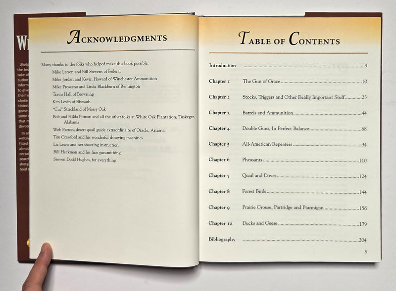 Shotguns for Wingshooting