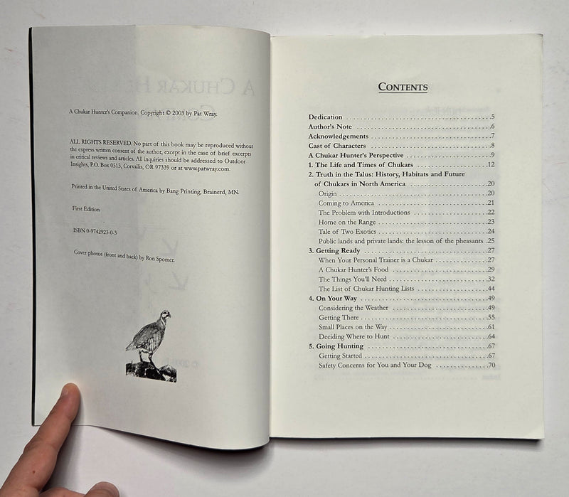 A Chukar Hunter's Companion