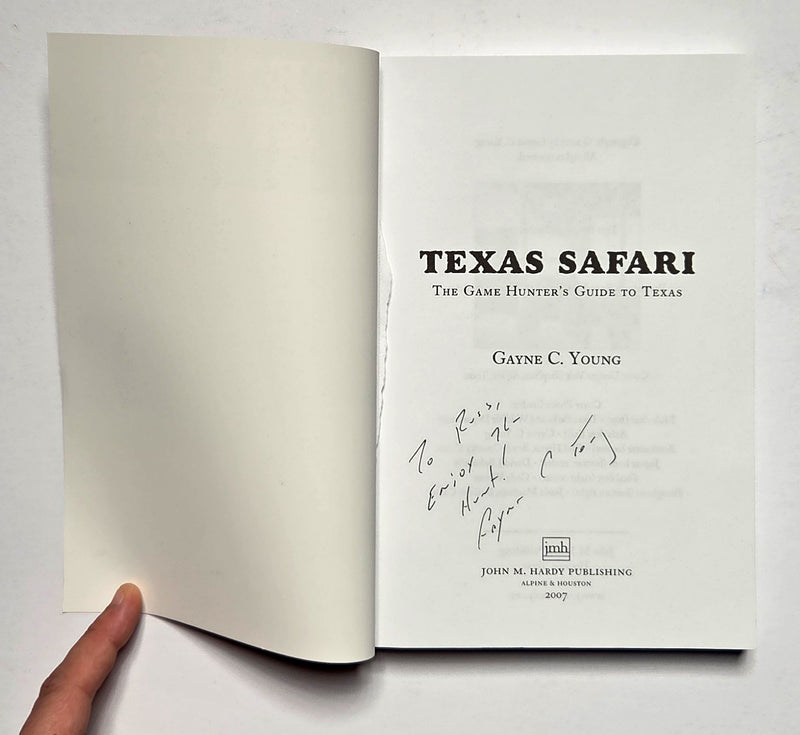 Texas Safari: The Game Hunter's Guide to Texas