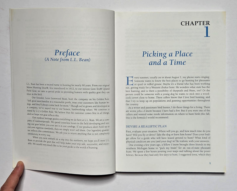 L.L. Bean Upland Bird Hunting Handbook