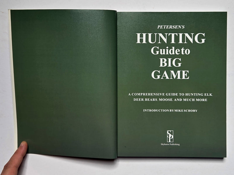 Petersen's Hunting Guide to Big Game