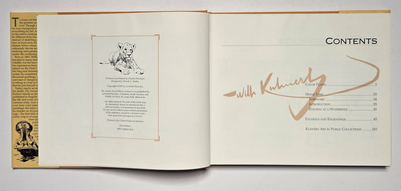 The Animal Art of Wilhelm Kuhnert