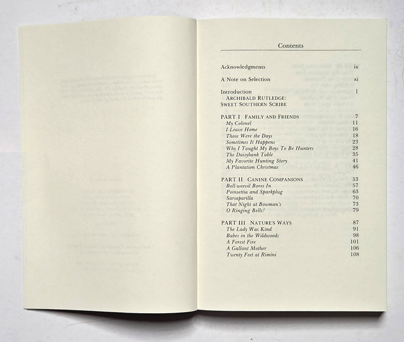Hunting & Home in the Southern Heartland: The Best of Archibald Rutledge