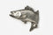 Jumping Striper Pewter Pin