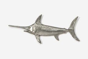 Swordfish Pewter Pin