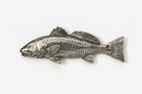 Redfish Pewter Pin