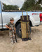 Ultimate Shotgun Rest: Tan and Brown with Barrel Cover