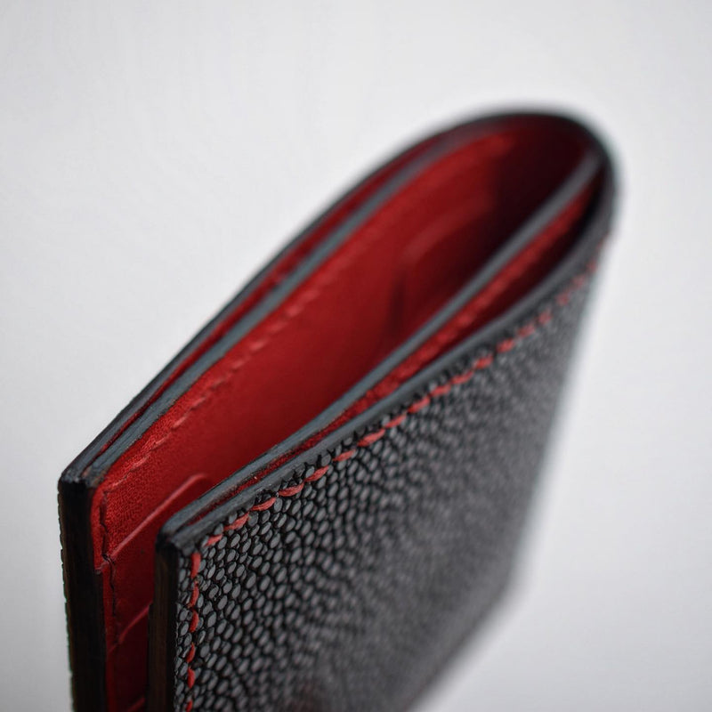 The Stingray Wallet Black & Red
