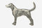 Coon Hound Pewter Pin