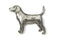 Beagle Pewter Pin