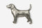 Beagle Pewter Pin