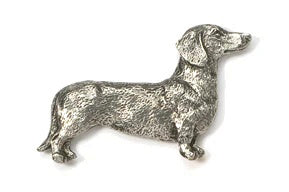 Dachshund Pewter Pin