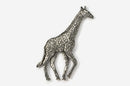 Giraffe Pewter Pin