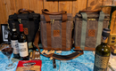 Wine & Whiskey Tote in Elm - 18 oz. Waxed Canvas