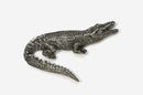 Alligator Pewter Pin