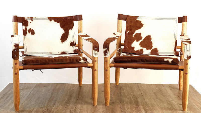 Ayrshire Hide Safari Chair