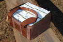 Club Shell Carrier in Pecan - 18 oz. Waxed Canvas