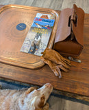 Driven Bird Shell Box Carrier in Premium Aniline Leather