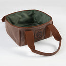 Club Shell Carrier in Pecan - 18 oz. Waxed Canvas