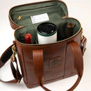 Wine & Whiskey Tote in Premium Aniline Leather