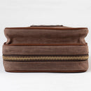 Shell & Hull Pouch in Pecan - 18 oz. Waxed Canvas