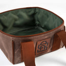 Club Shell Carrier in Pecan - 18 oz. Waxed Canvas