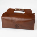 Driven Bird Shell Box Carrier in Premium Aniline Leather